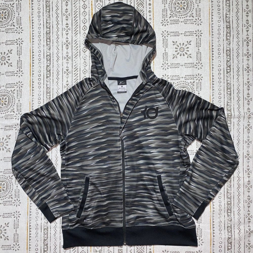 Nike KD Kevin Durant Zip Up Hoodie Boys Size XL